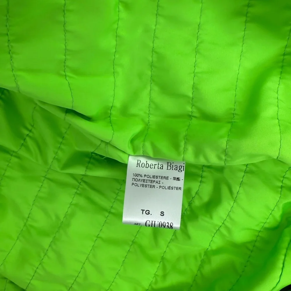 Roberta Biagi Neon Green Jacket - Picture 10 of 10